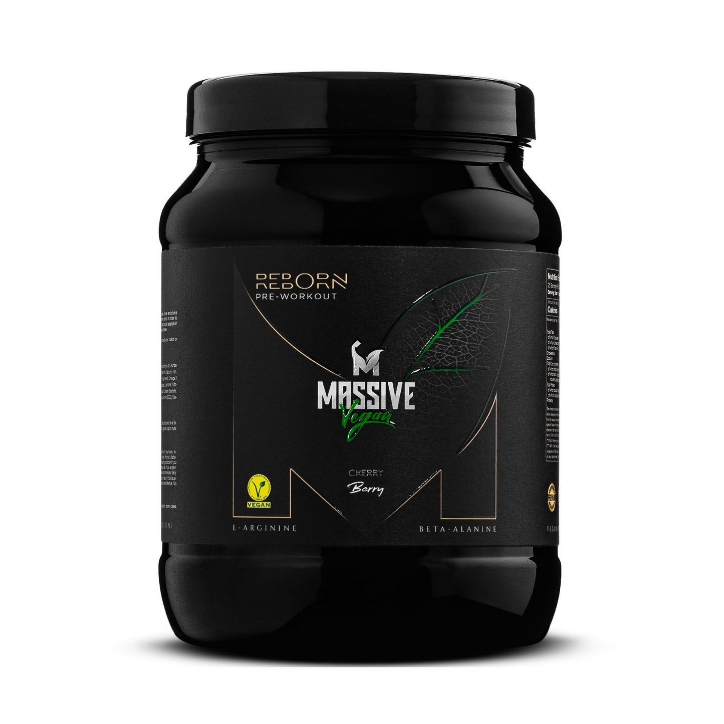 PreWorkout Vegan Bio, Fara Cofeina*, 500g, 25portii