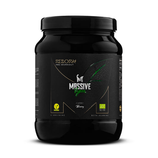 PreWorkout Vegan Bio, Fara Cofeina, 500g, 25portii